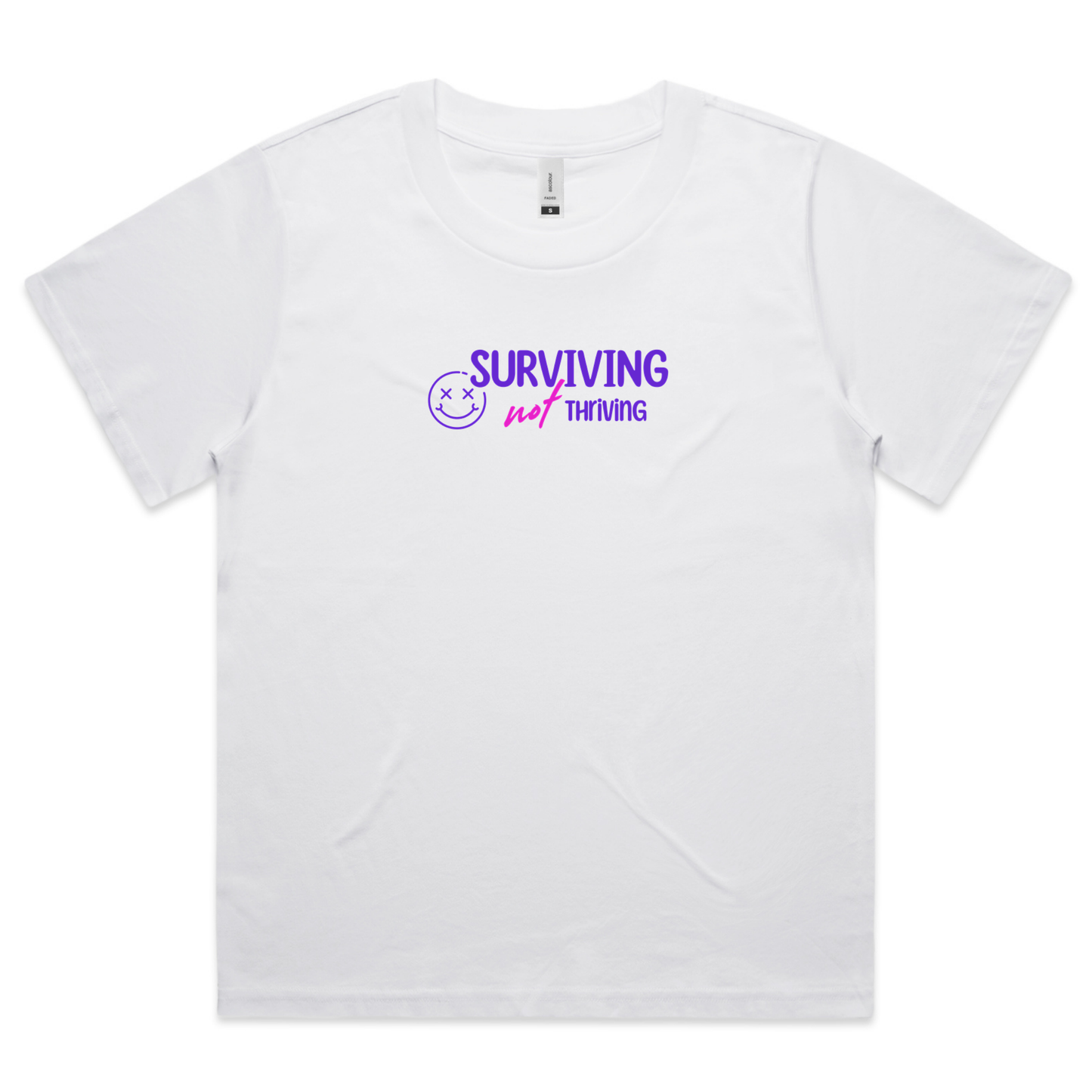 'Surviving not Thriving 2.0 in Pink' Tshirt