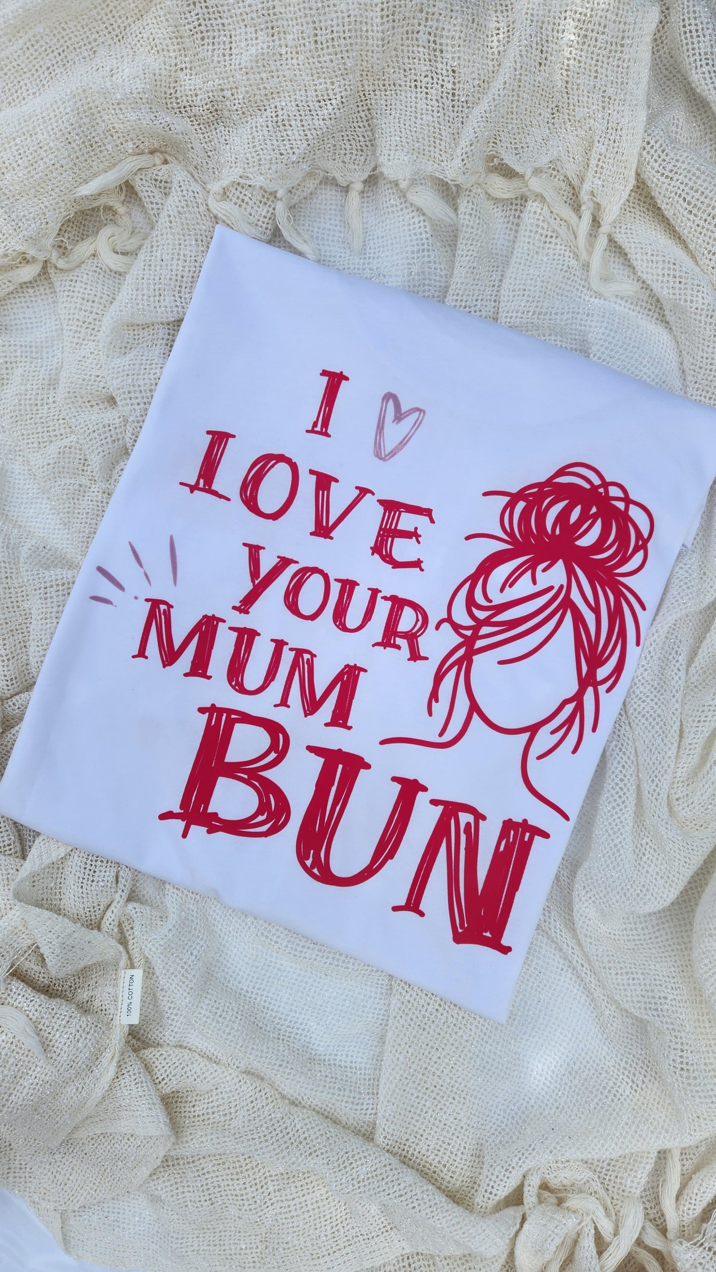 'Mum Bun' Oversized T-Shirt