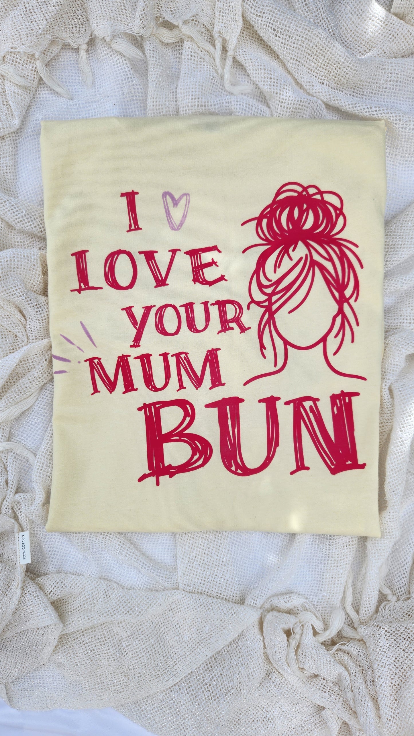 'Mum Bun' Oversized T-Shirt