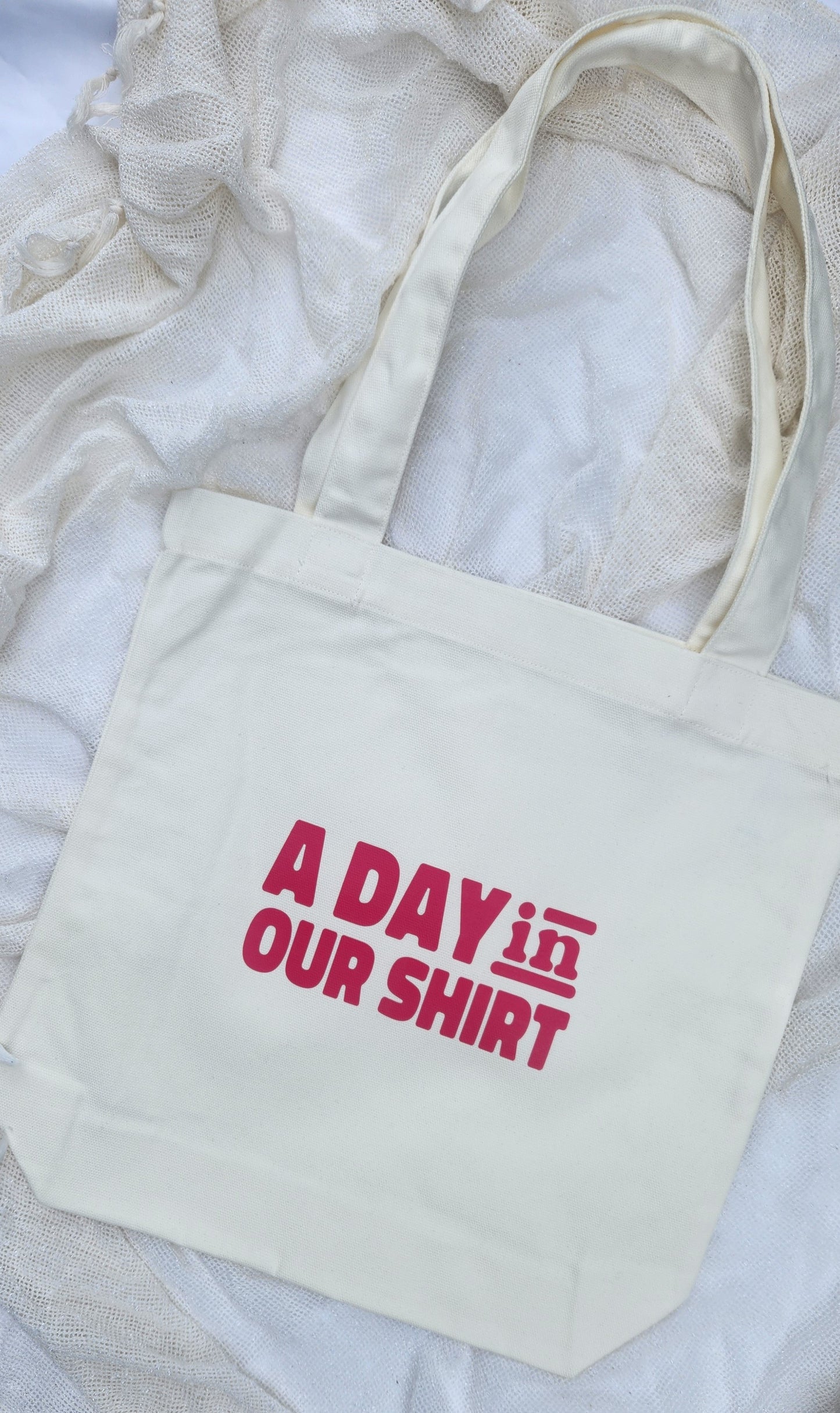 'A Day In Our Shirt' Tote Bag