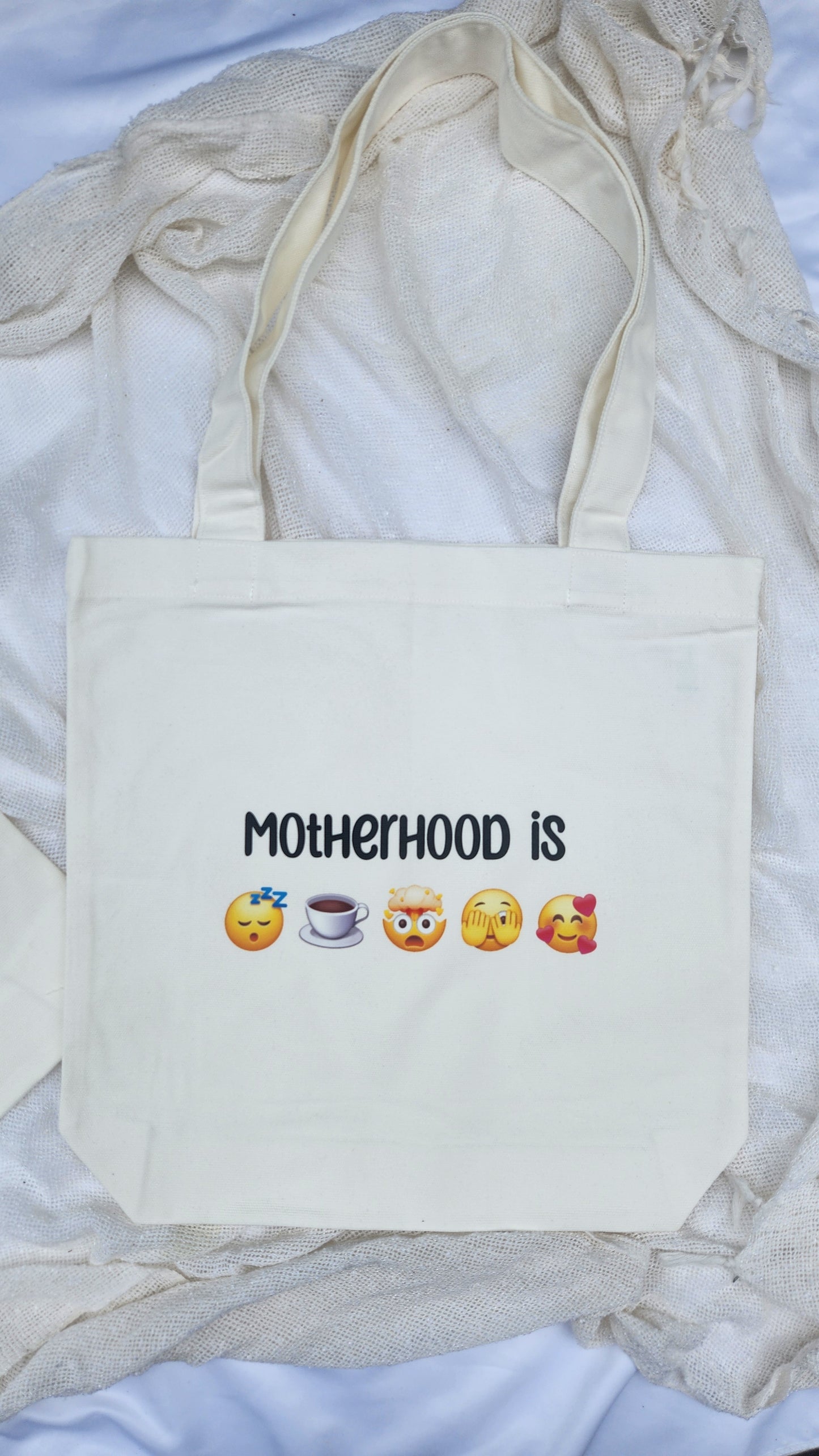 'Motherhood Is' Tote Bag