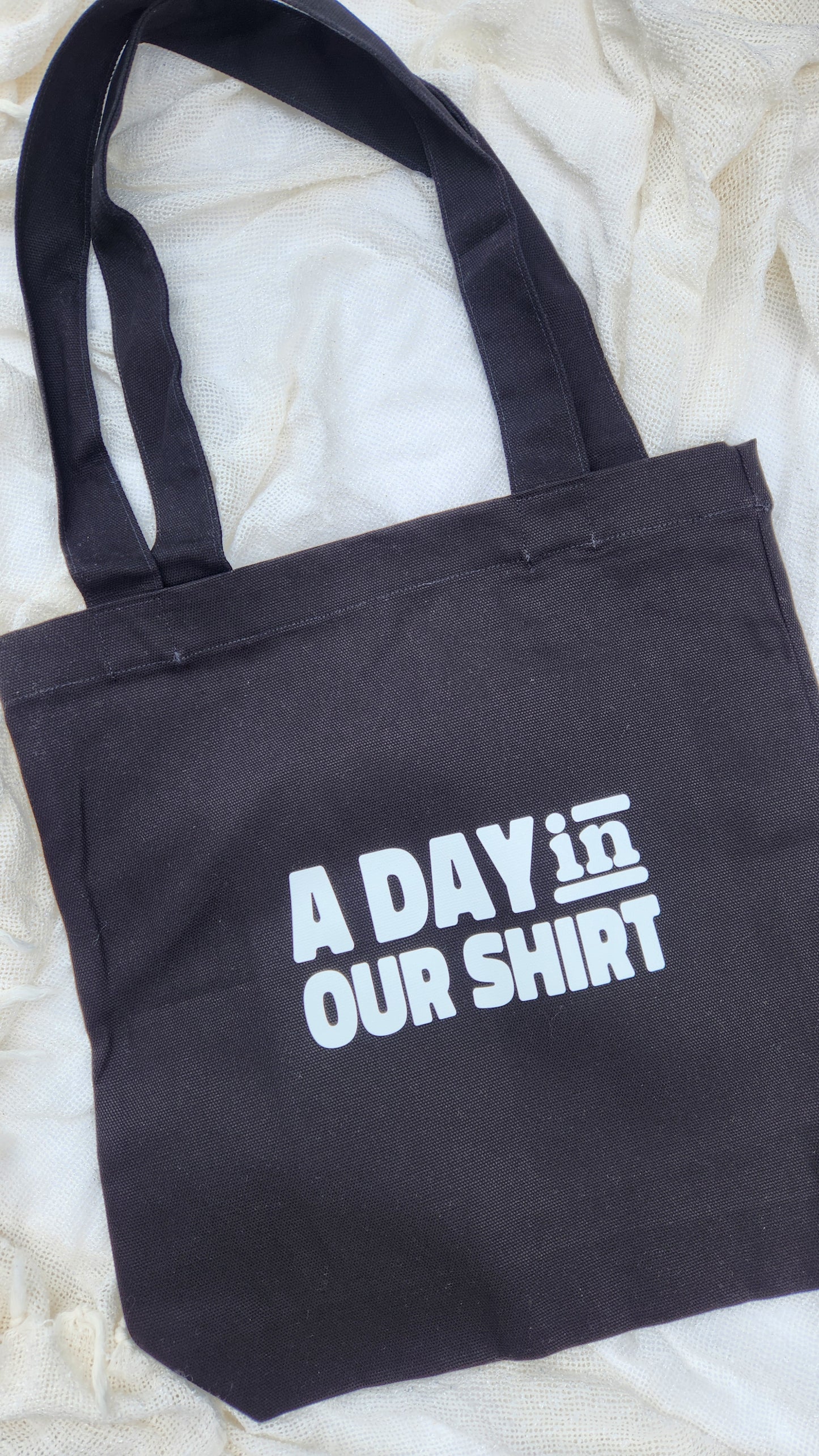 'A Day In Our Shirt' Tote Bag