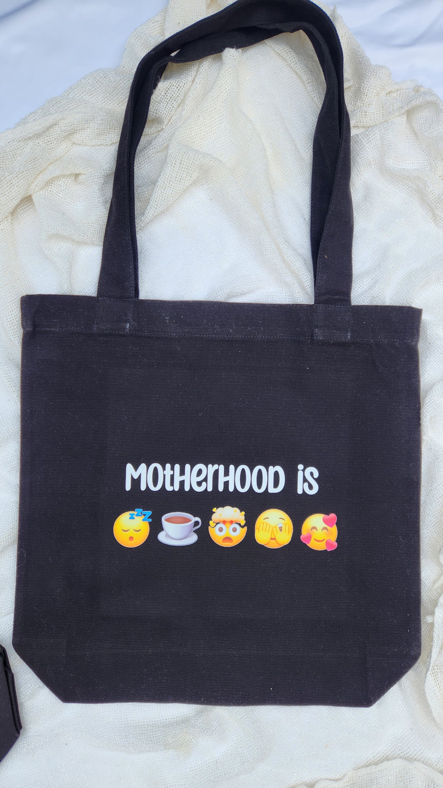 'Motherhood Is' Tote Bag
