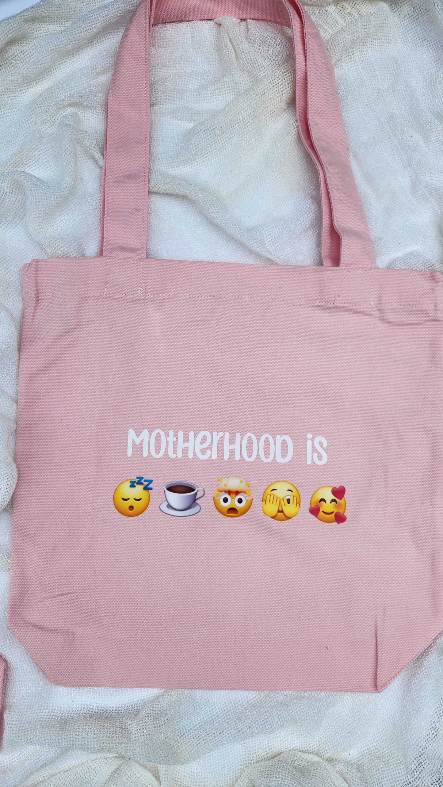 'Motherhood Is' Tote Bag