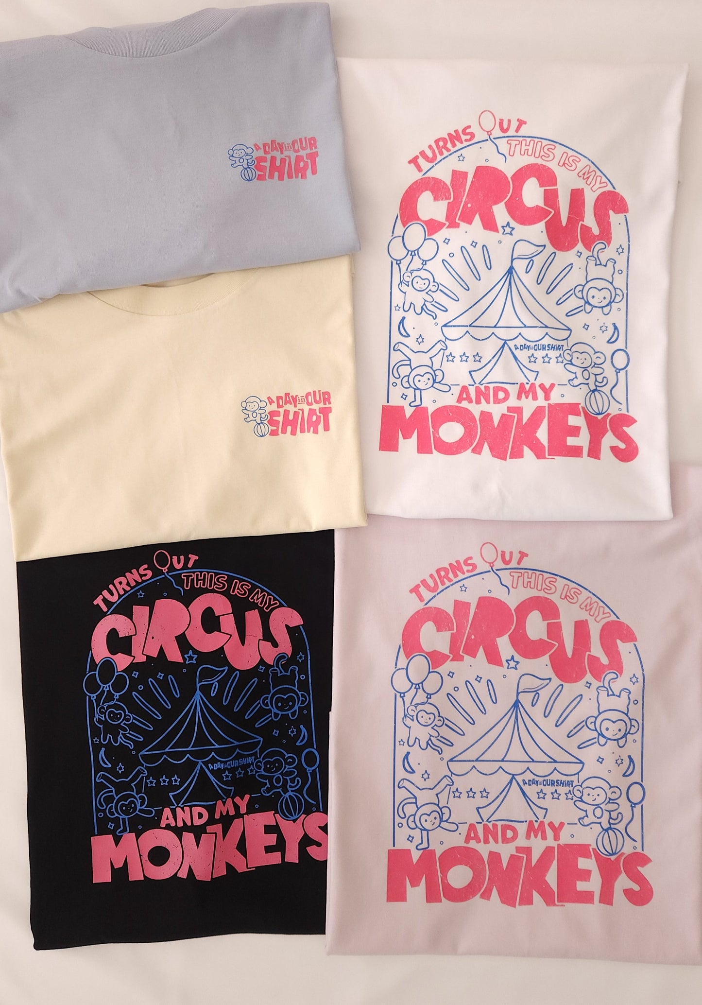 'This is my Circus' Back Print Tshirt
