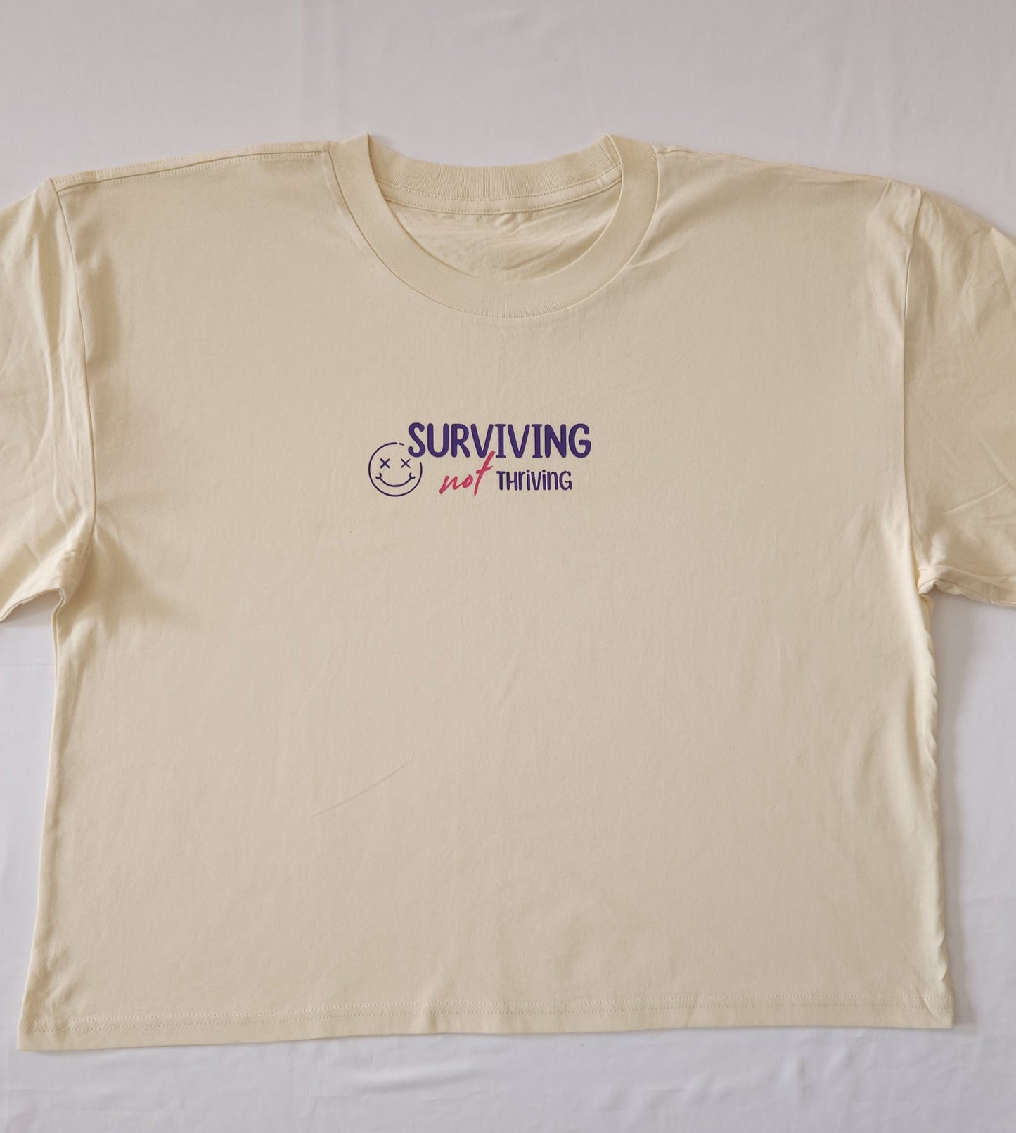 'Surviving not Thriving 2.0 in Pink' Tshirt