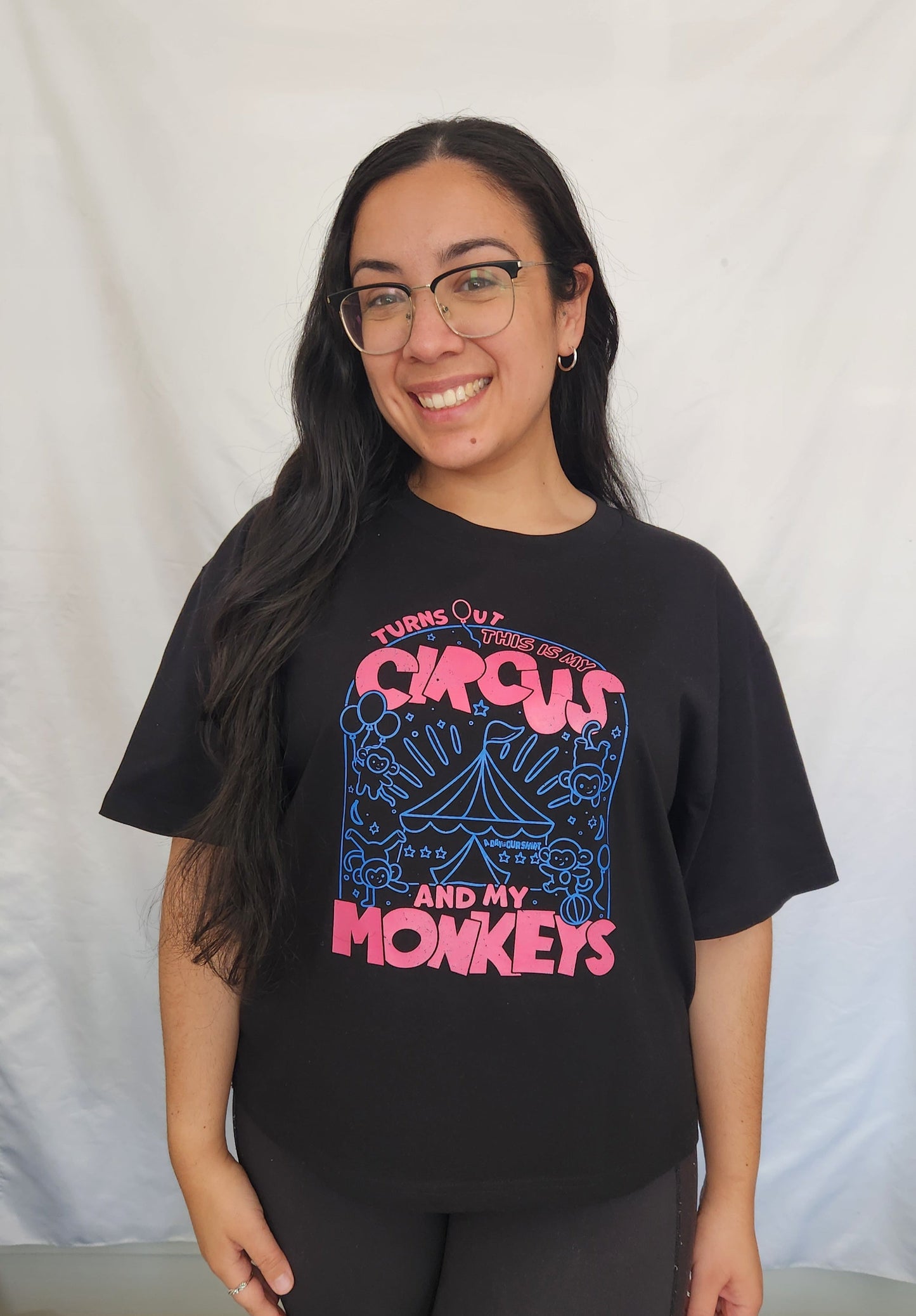 'This is my Circus' Back Print Tshirt