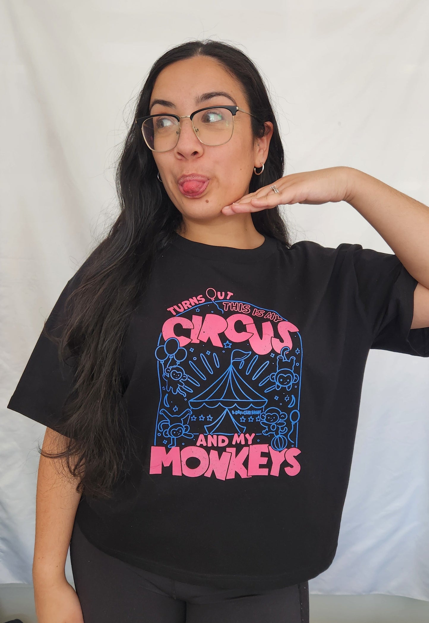 'This is my Circus' Back Print Tshirt