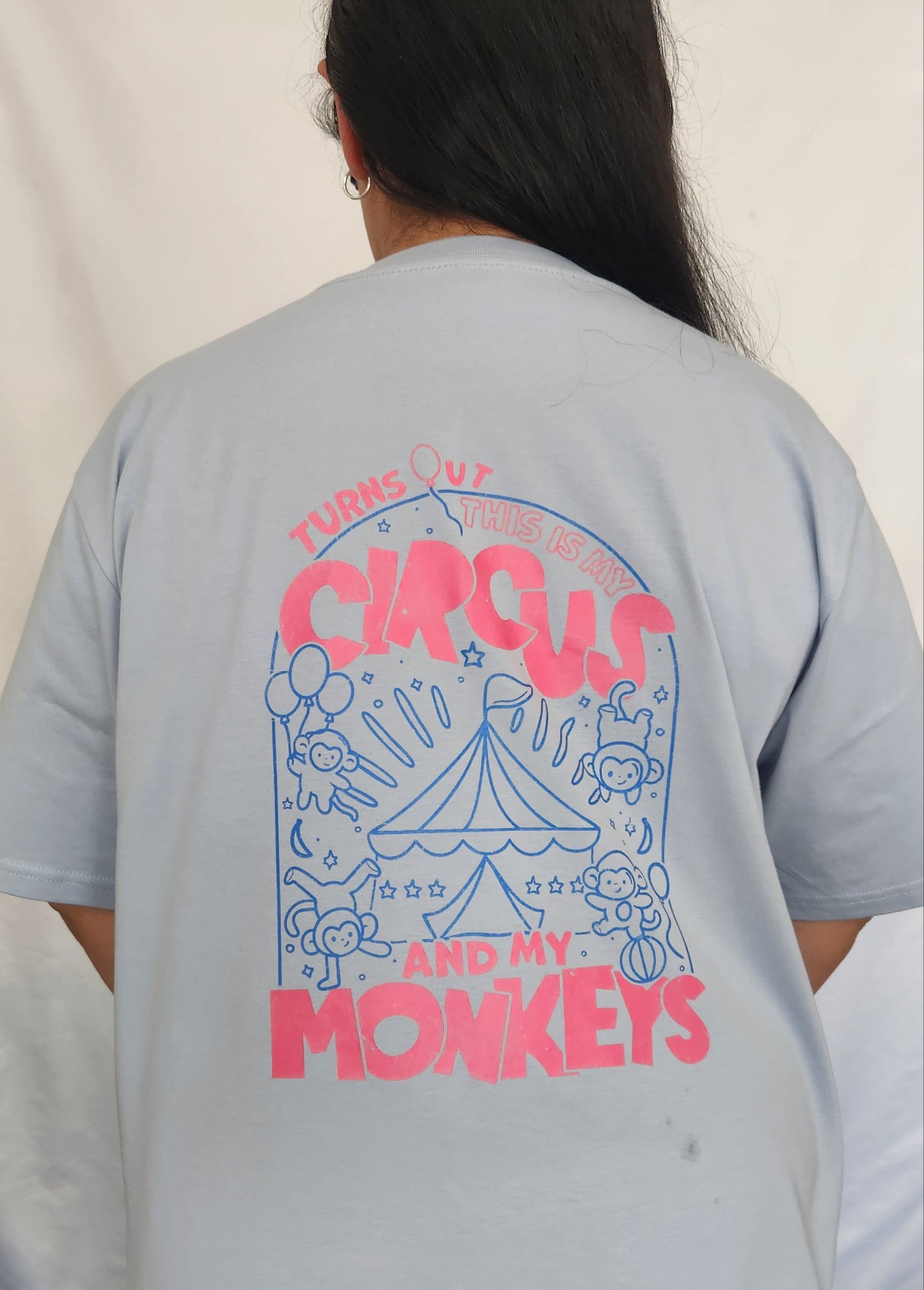'This is my Circus' Back Print Tshirt