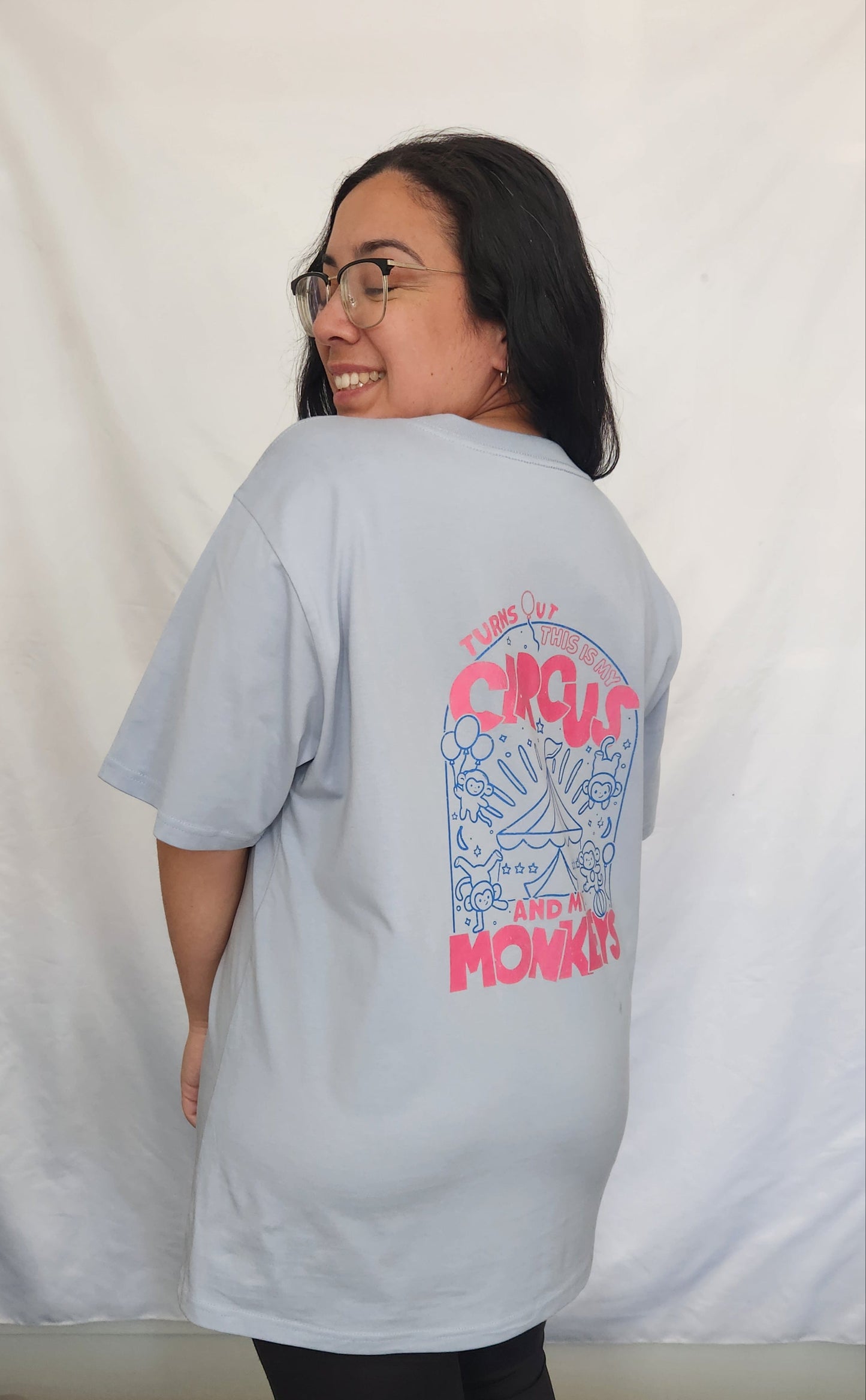 'This is my Circus' Back Print Tshirt