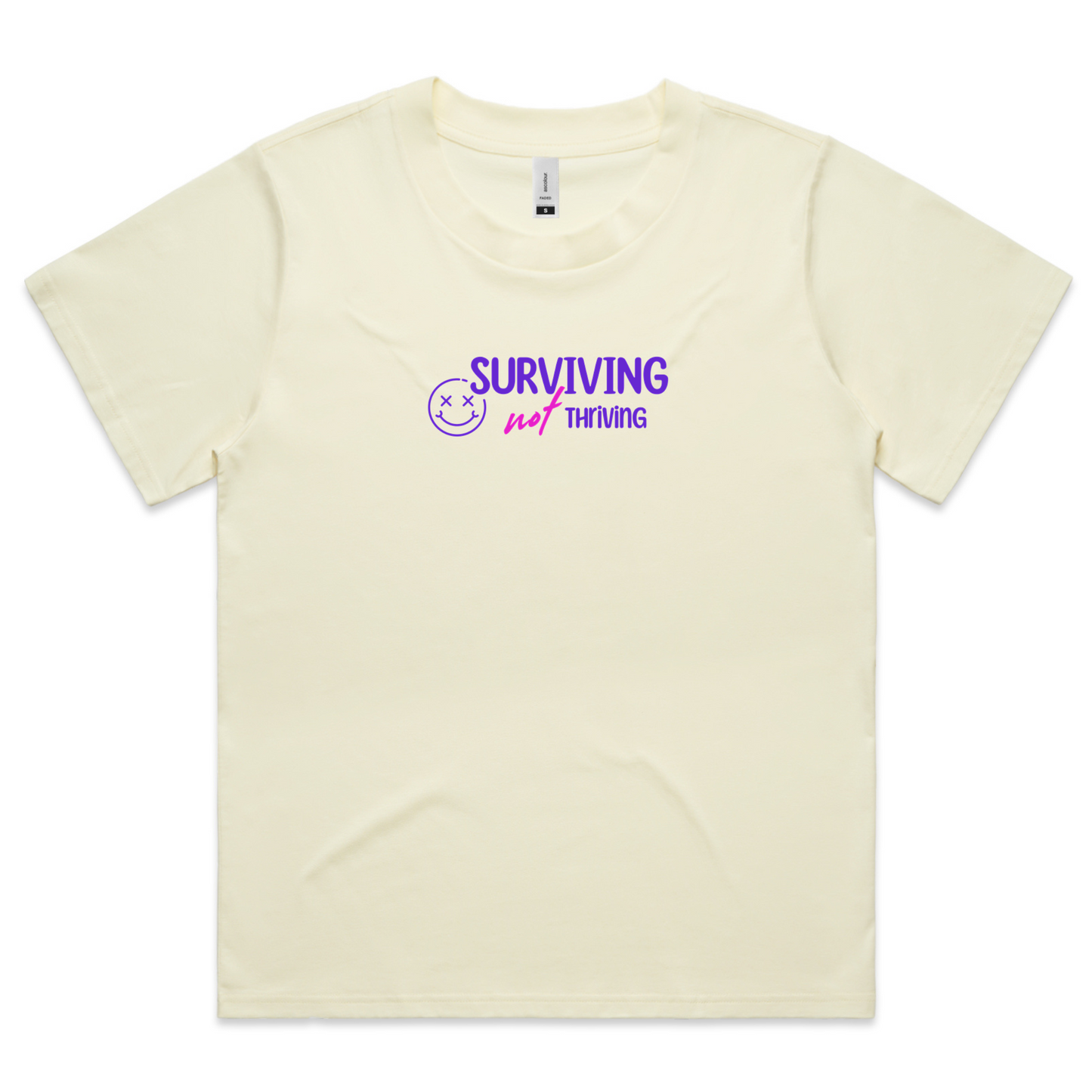 'Surviving not Thriving 2.0 in Pink' Tshirt