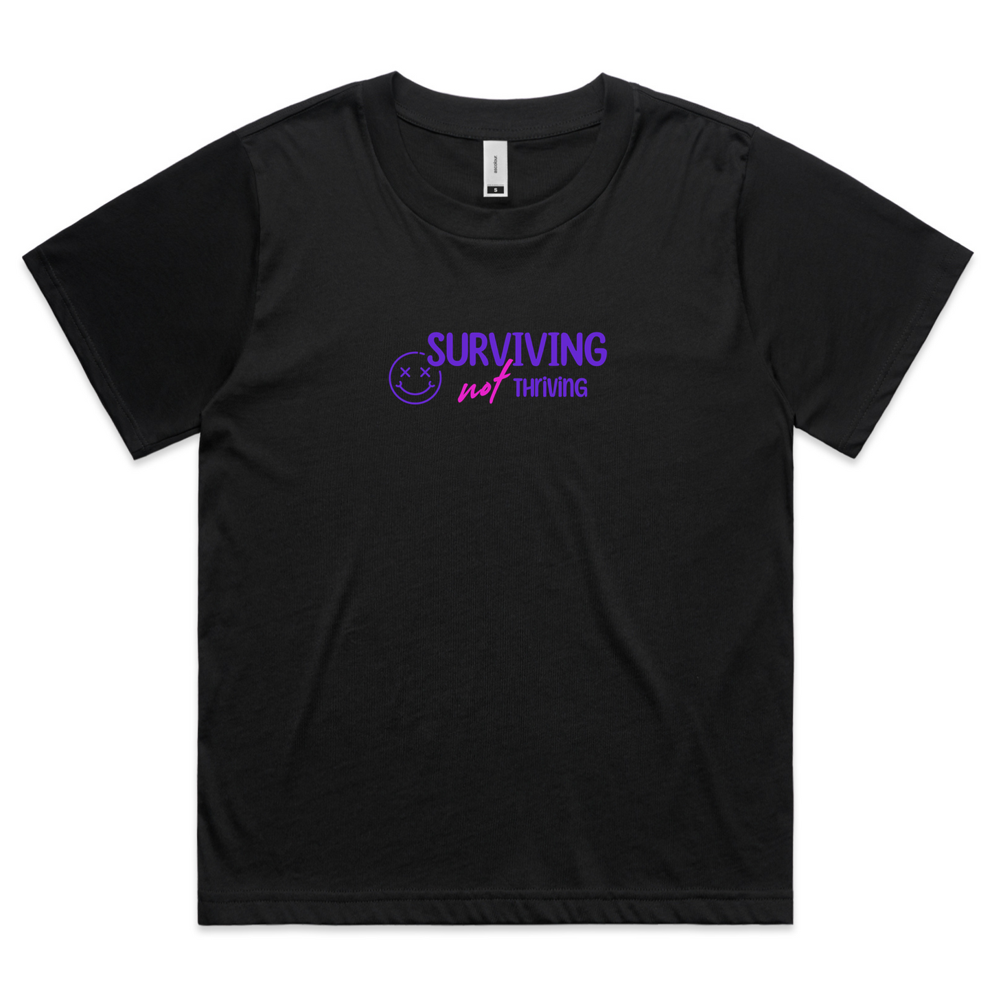 'Surviving not Thriving 2.0 in Pink' Tshirt