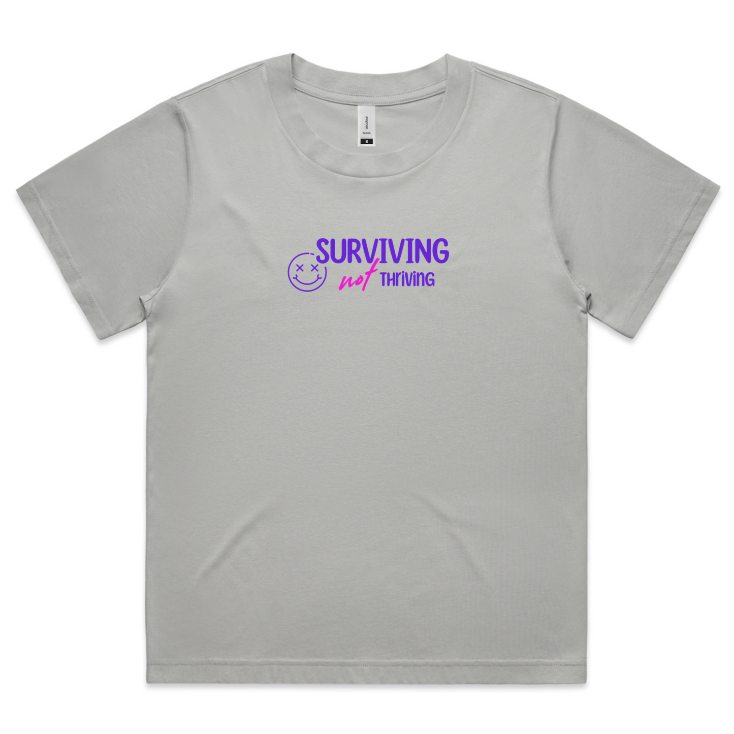 'Surviving not Thriving 2.0 in Pink' Tshirt