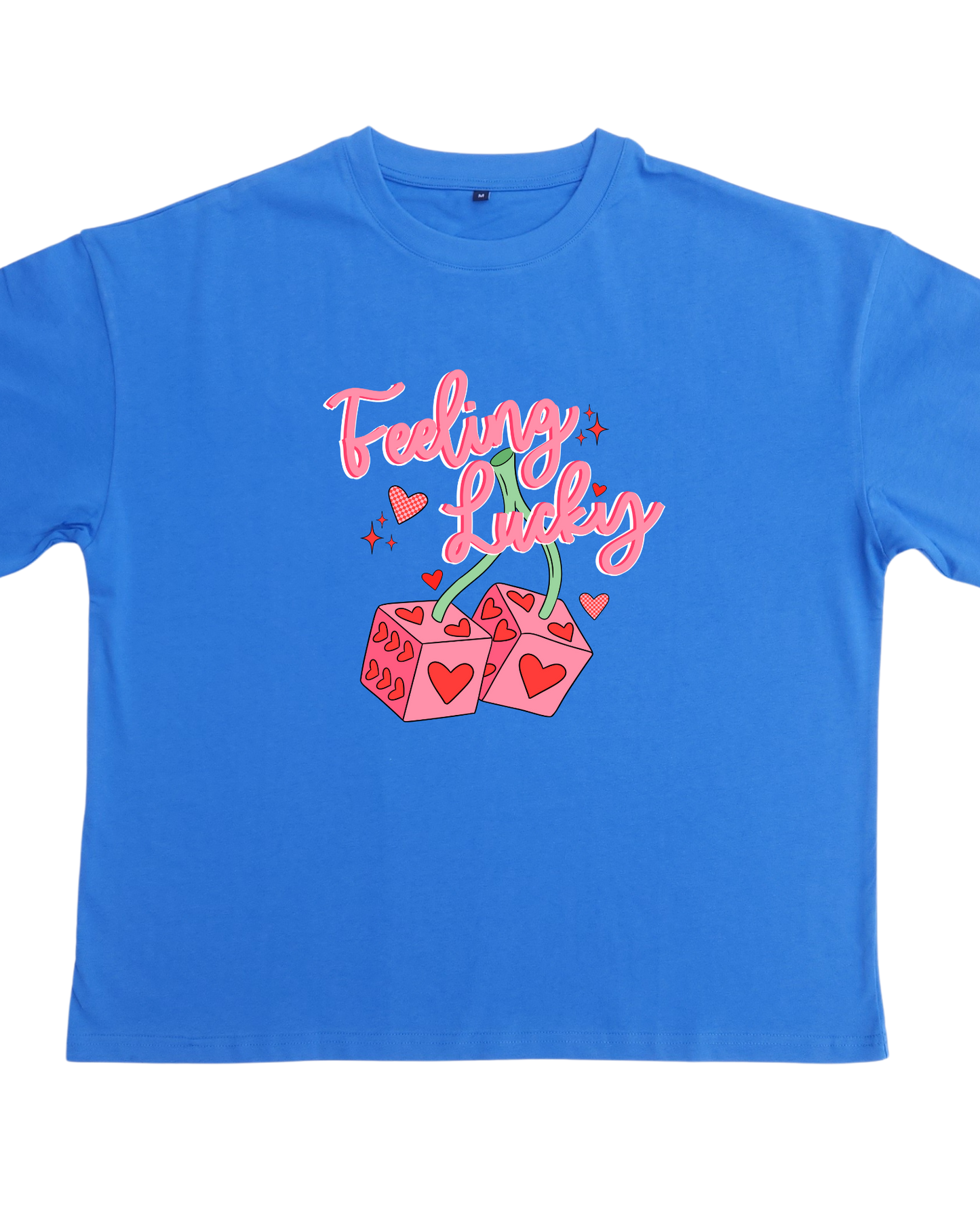 'Feeling Lucky' Oversized T-Shirt