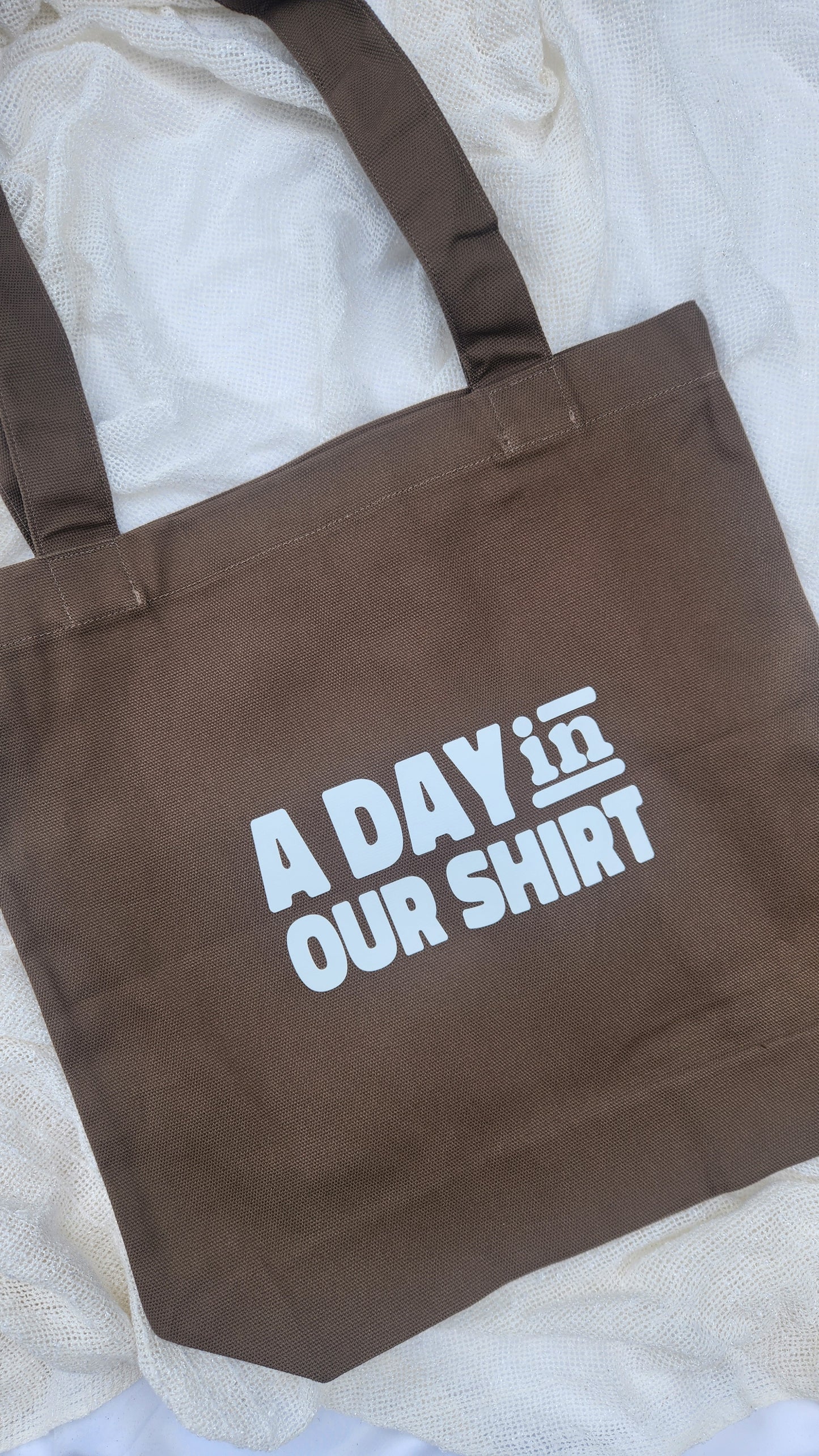 'A Day In Our Shirt' Tote Bag