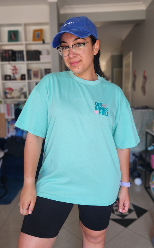 'Hands Full' Oversized T-Shirt
