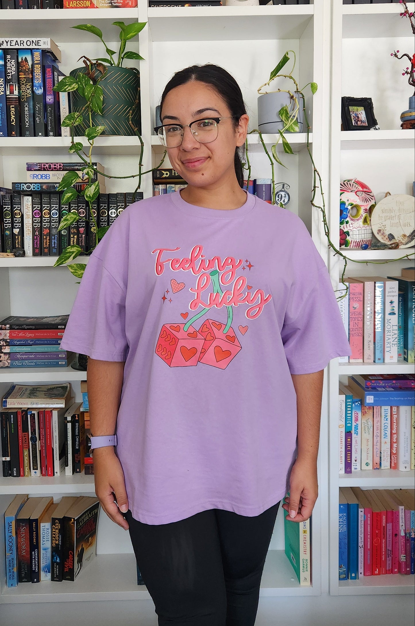 'Feeling Lucky' Oversized T-Shirt