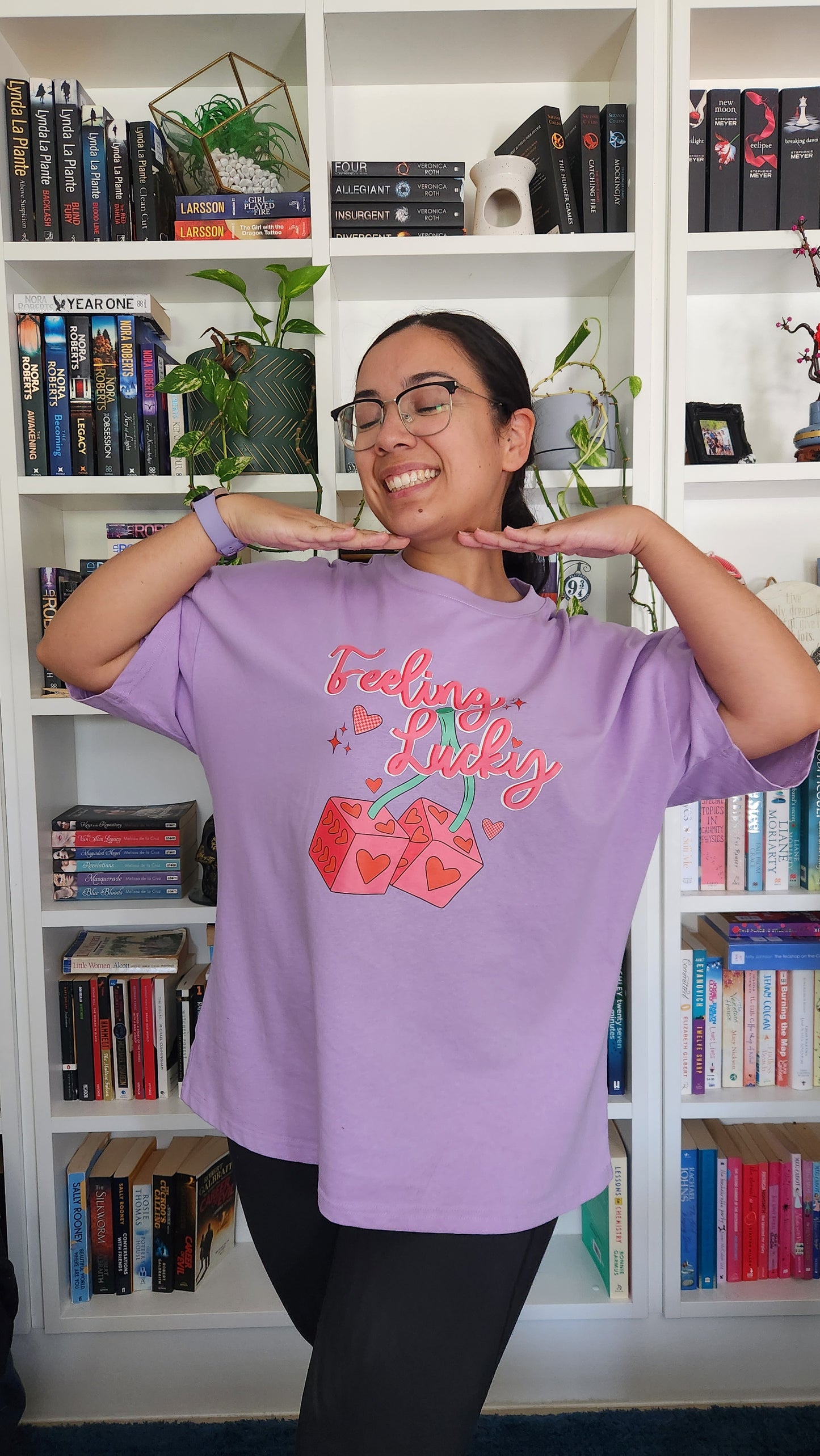 'Feeling Lucky' Oversized T-Shirt