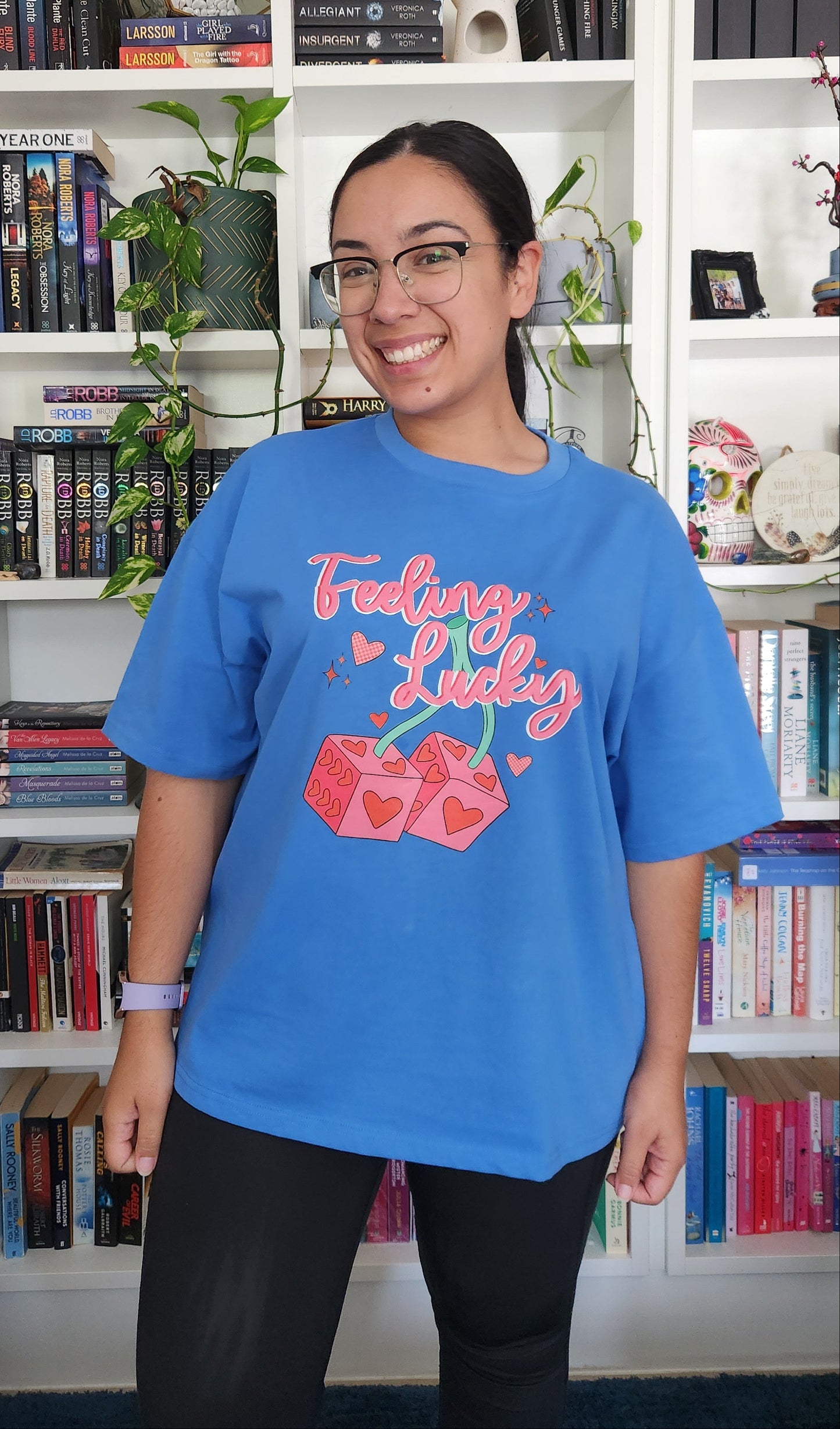'Feeling Lucky' Oversized T-Shirt