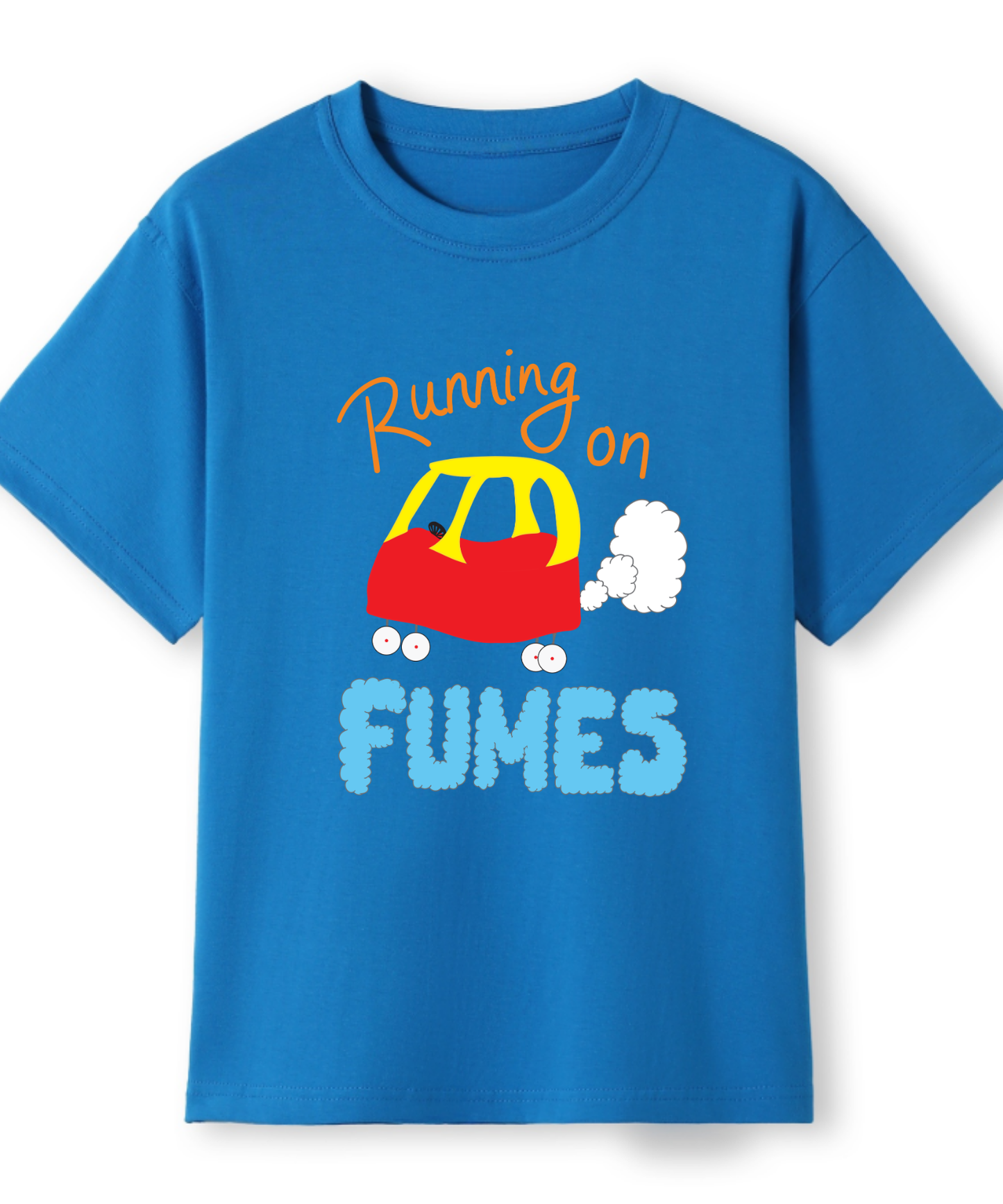 'Running On Fumes' Kids Regular T-Shirt